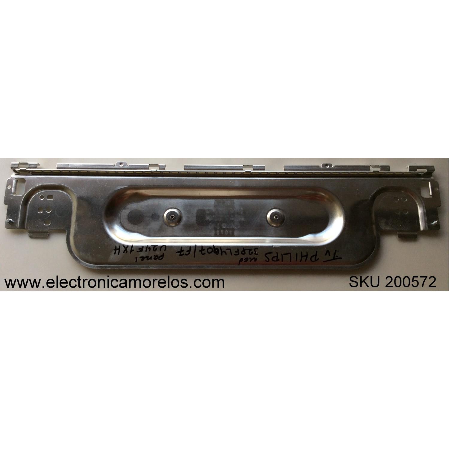 LED PARA TV PHILIPS ORIGINAL 1 PIEZA / NUMERO DE PARTE UDULED0SM008 / 1FM021302 / 32'' 14S3P (SLED) / UDULED0SM008 REV.A / 1226 / PANEL U24F1XH / U24F0XH / MODELOS 32PFL4507/F7 / 32PFL4907/F7